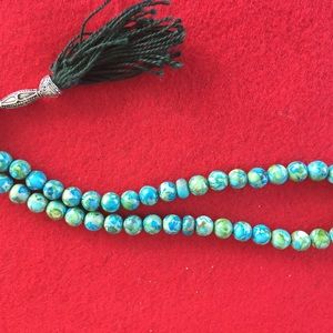 Turquoise beads